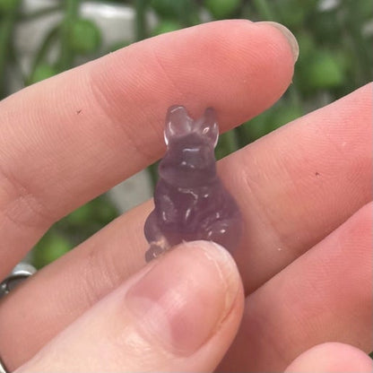 Fluorite Mini Sitting Bunny