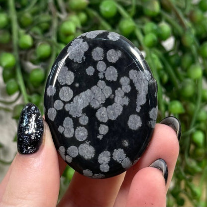 Snowflake Obsidian Lucky Stones