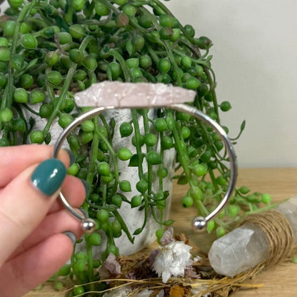 Rose Quartz Bangle