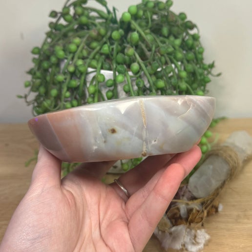 Ocean Jasper Heart Bowl (K563)