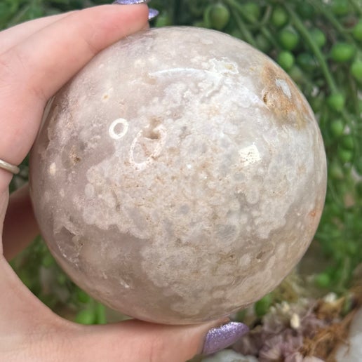 Pink Amethyst Sphere (I314)