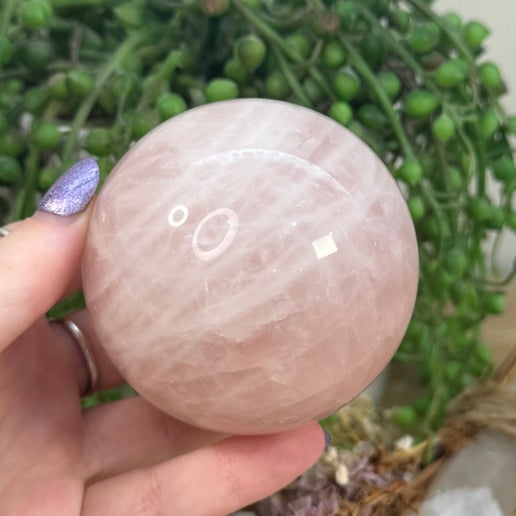Rose Quartz Sphere (I344)