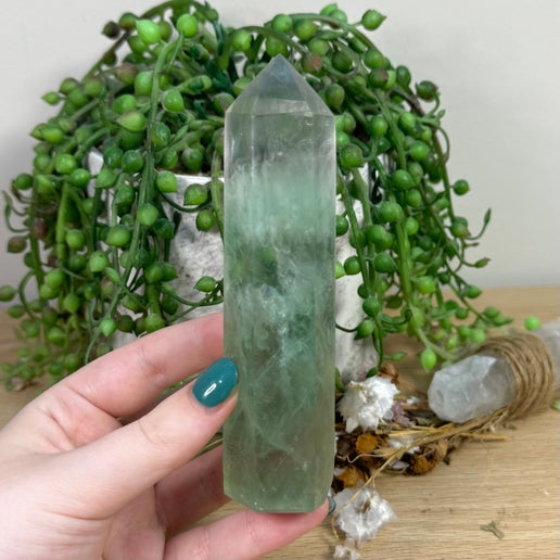 Green Fluorite Tower (H850)