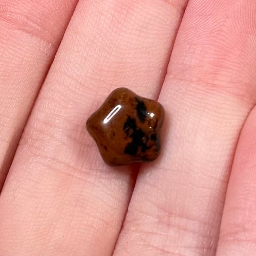 Mahogany Obsidian Tiny Star