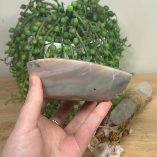 Ocean Jasper Heart Bowl (K563)