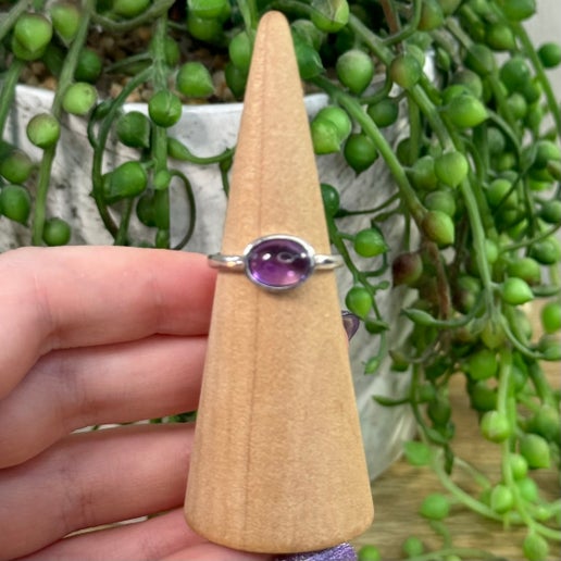 Amethyst S925 Ring (I258)