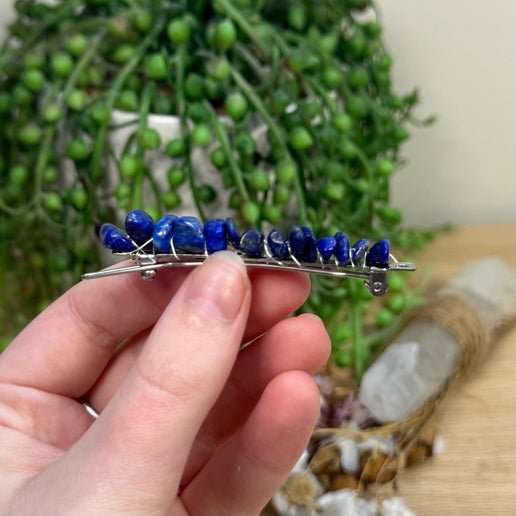 Lapis Lazuli Hair Clip