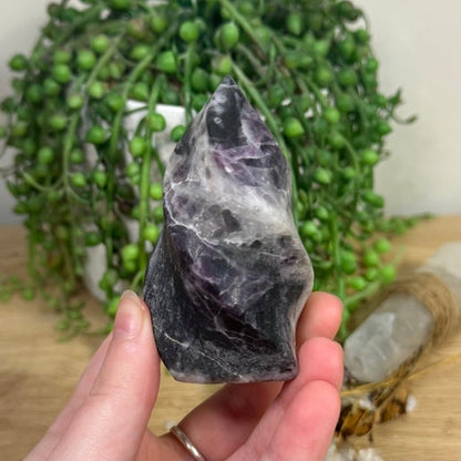 Purple Sphalerite Flame (J916)