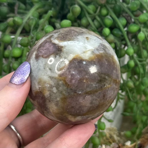 Pink Tourmaline Sphere (H882)
