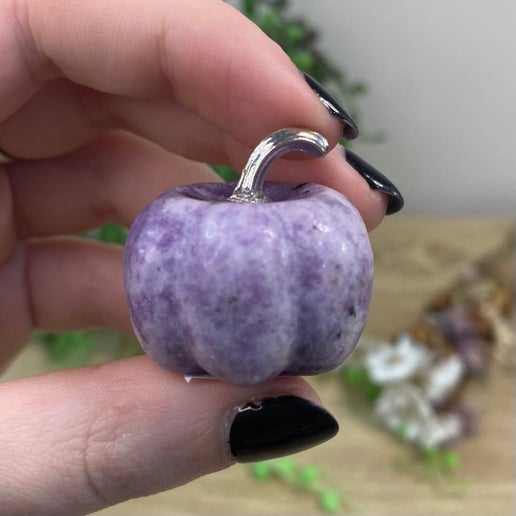 Lepidolite Pumpkin (F703)