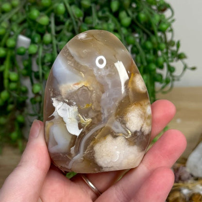 Flower Agate Arch Free Form (L819)