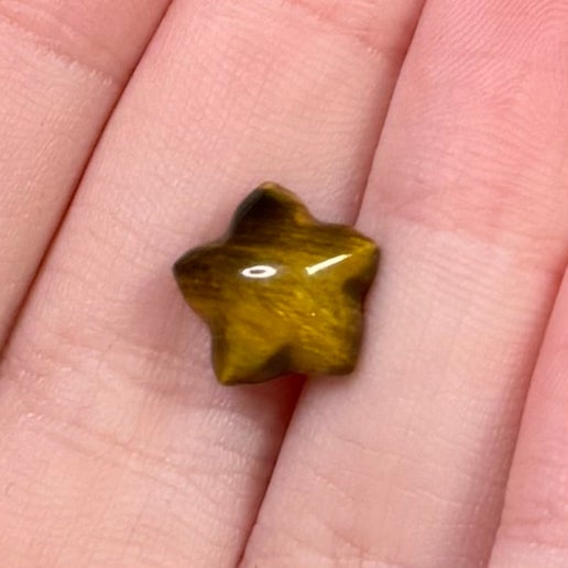 Tiger Eye Tiny Star