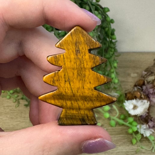 Tiger Eye Christmas Tree (A716) (A562)