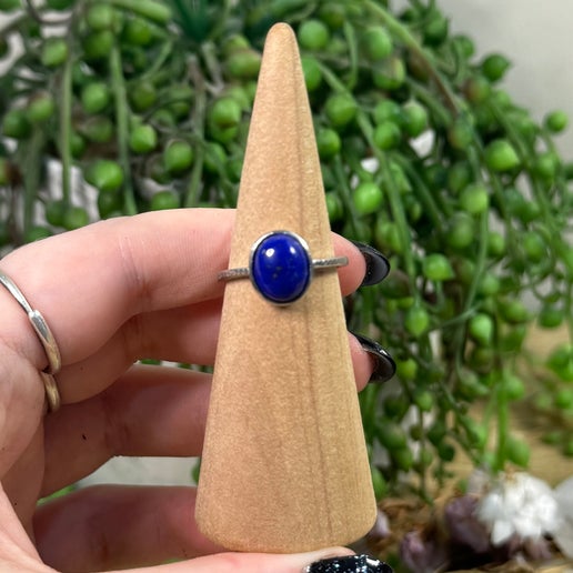 Lapis Lazuli S925 Ring (J702)