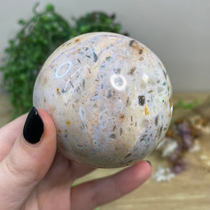 Ocean Jasper Sphere (B309)