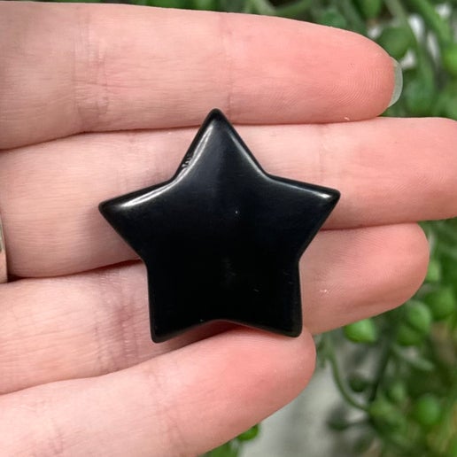 Black Obsidian Small Star