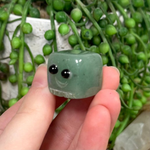 Green Aventurine Pet Rock