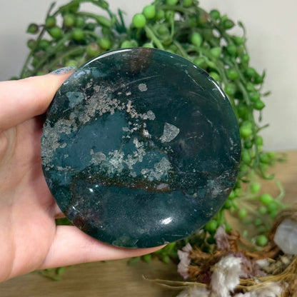 Moss Agate Bowl (L27)