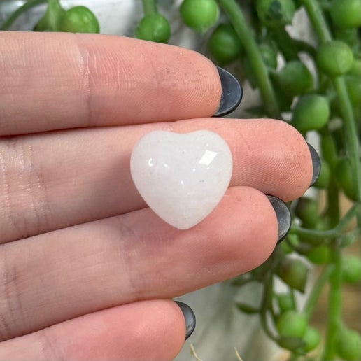 Clear Quartz Tiny Hearts