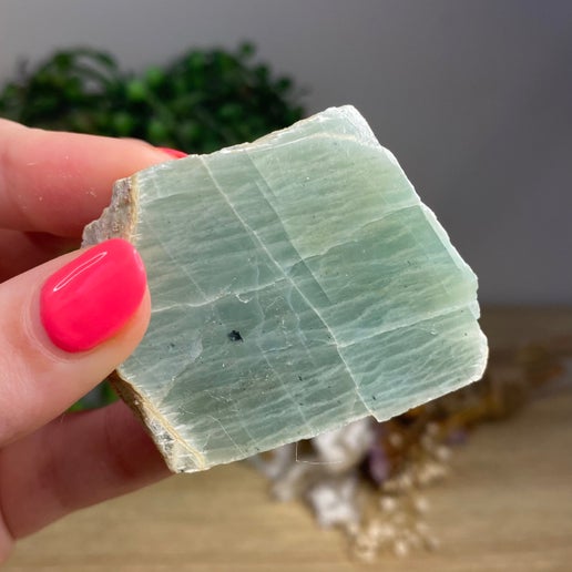 Green Moonstone Slab (B39)