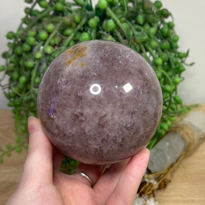 Amethyst / Agate Sphere (J776)