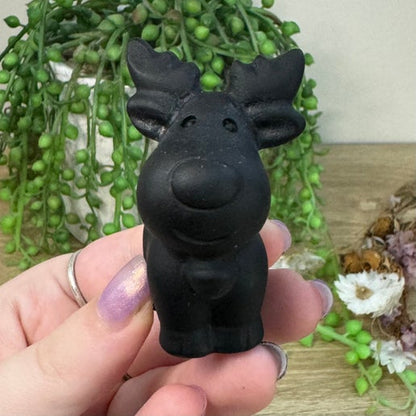 Black Obsidian Reindeer (G816)