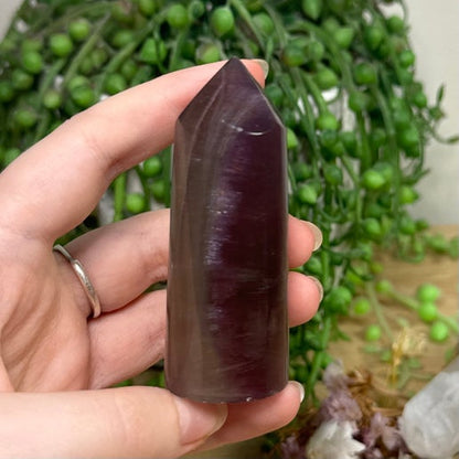 Rainbow Fluorite Cylinder Point (K799)