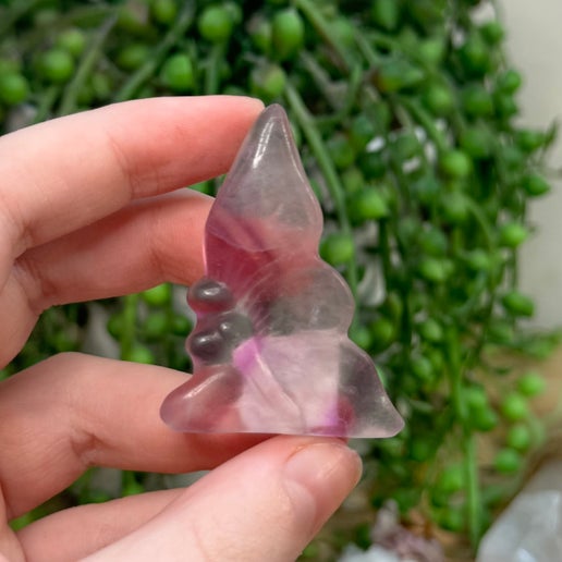 Purple Fluorite Pixie (L350)