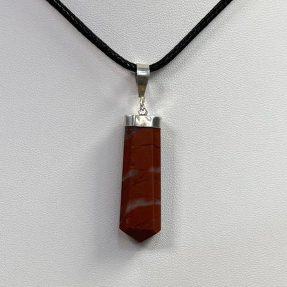 Red Jasper Necklace (J133)