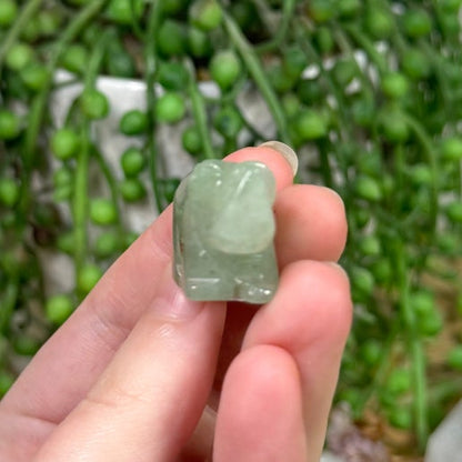 Green Aventurine Rhino