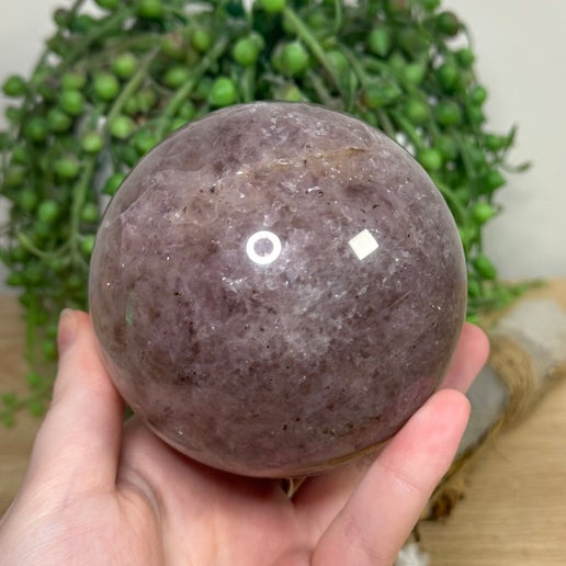 Amethyst / Agate Sphere (J776)