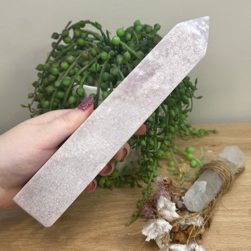 Pink Amethyst Tower (H715)