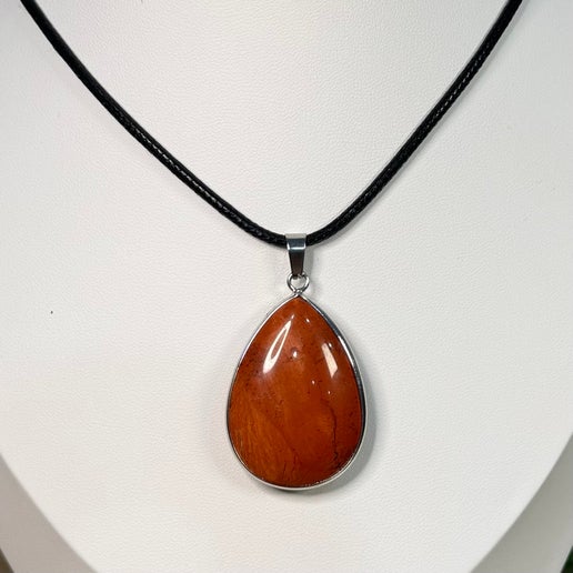 Red Jasper Necklace (I333) (I334)