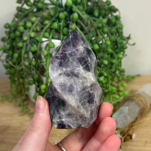 Purple Sphalerite Flame (J916)