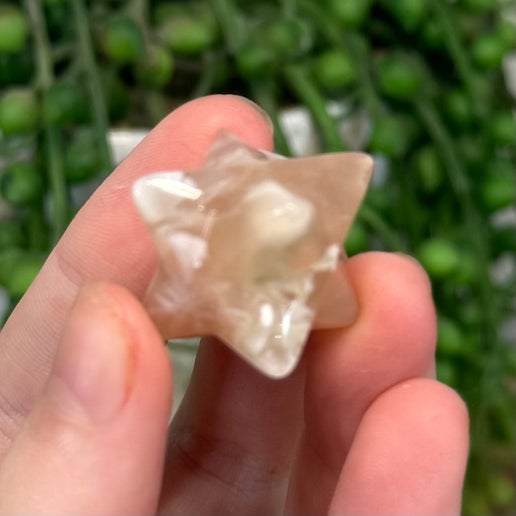 Flower Agate Merkaba (M128)