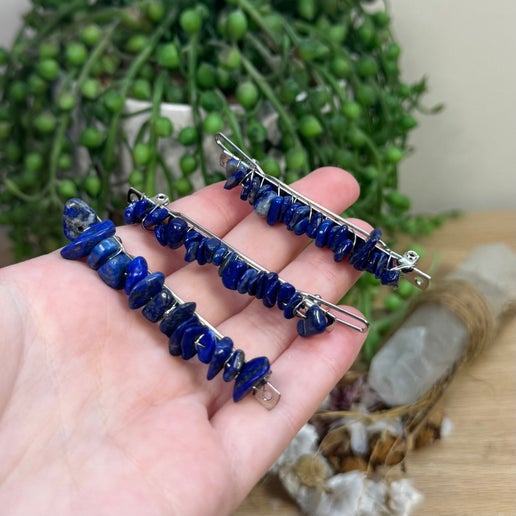 Lapis Lazuli Hair Clip