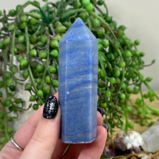 Blue Aventurine Point (I718)