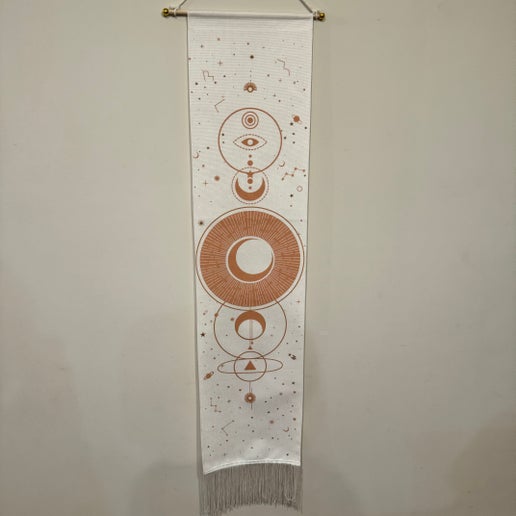 Pink Moon Tapestry