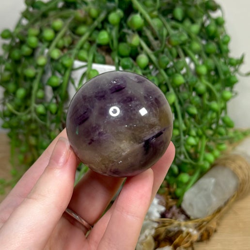 Purple Fluorite Sphere (L112)