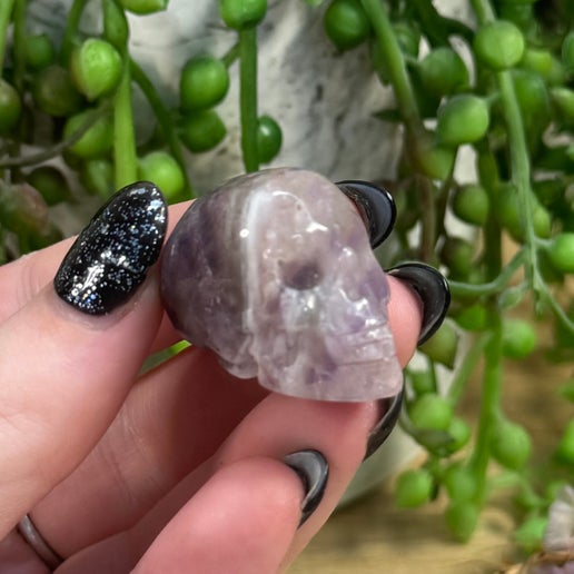 Dream Amethyst Small Skull