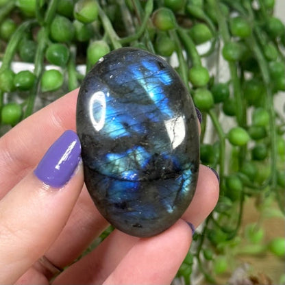 Labradorite Palm Stone (K856)