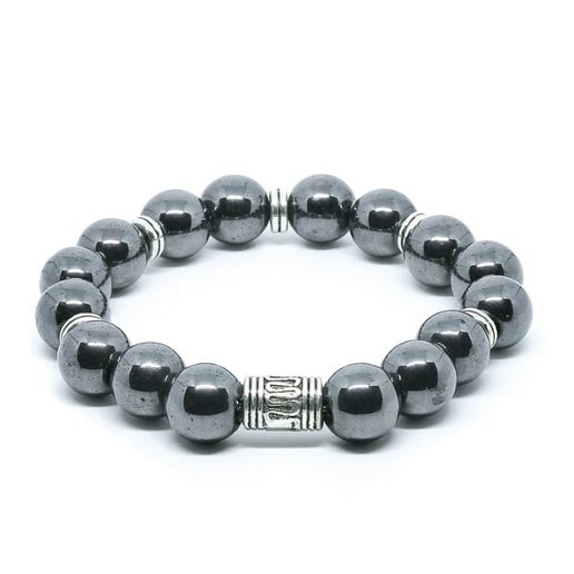 Hematite Silver Small Bracelet