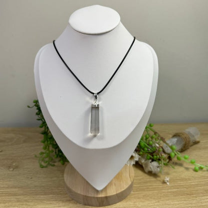 Clear Quartz Necklace (J196)