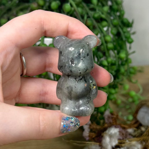 Labradorite Bear (K424)