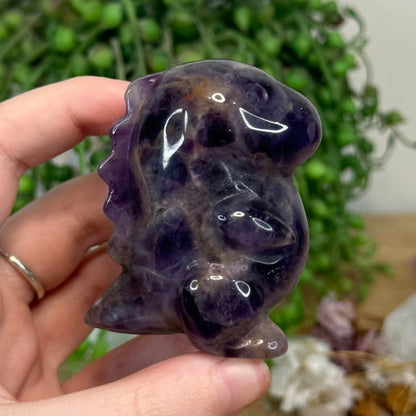 Dream Amethyst Chubby Dino (M176)