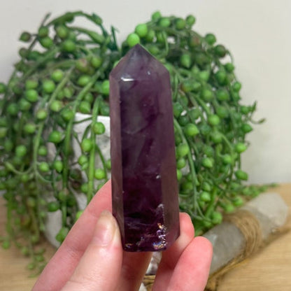 Purple Fluorite Point (L545)