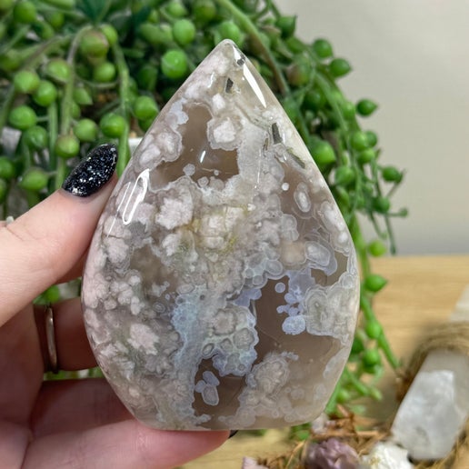 Flower Agate Arch Free Form (H782)