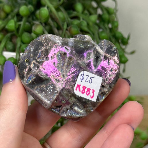 Aura Sphalerite Heart (K883)