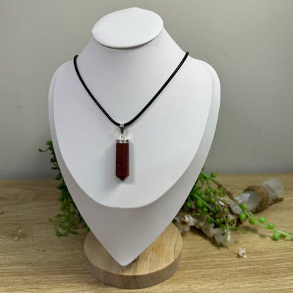 Red Jasper Necklace (J130)