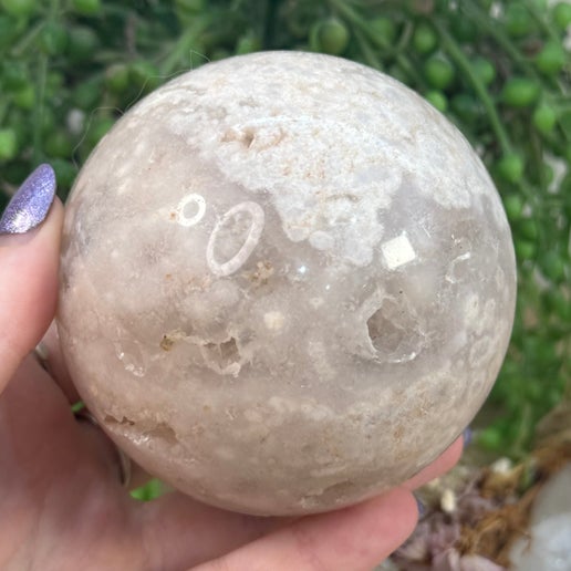 Pink Amethyst Sphere (I314)